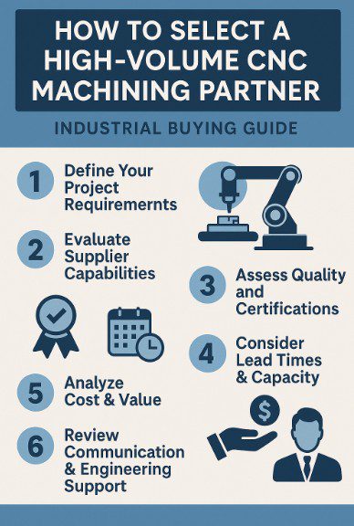How to Select a High Volume CNC Machining Partner